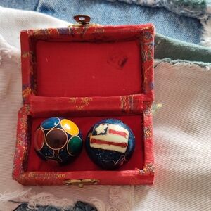 Vintage Chinese Cloisonne Boading Chimes